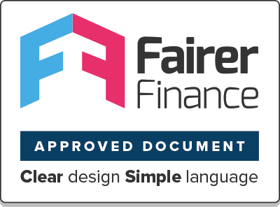 Fairer Finance Approved Document: Clear design, simple language