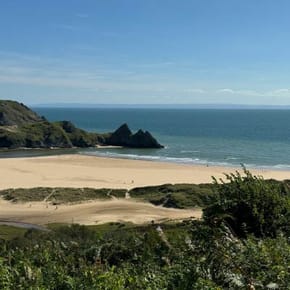 Three Cliff's Bay