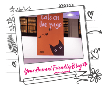 Cats on the page logo