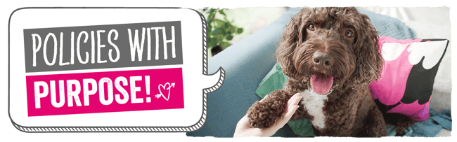 policies with purpose dog image