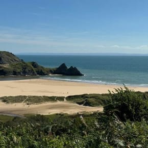 Three Cliff's Bay