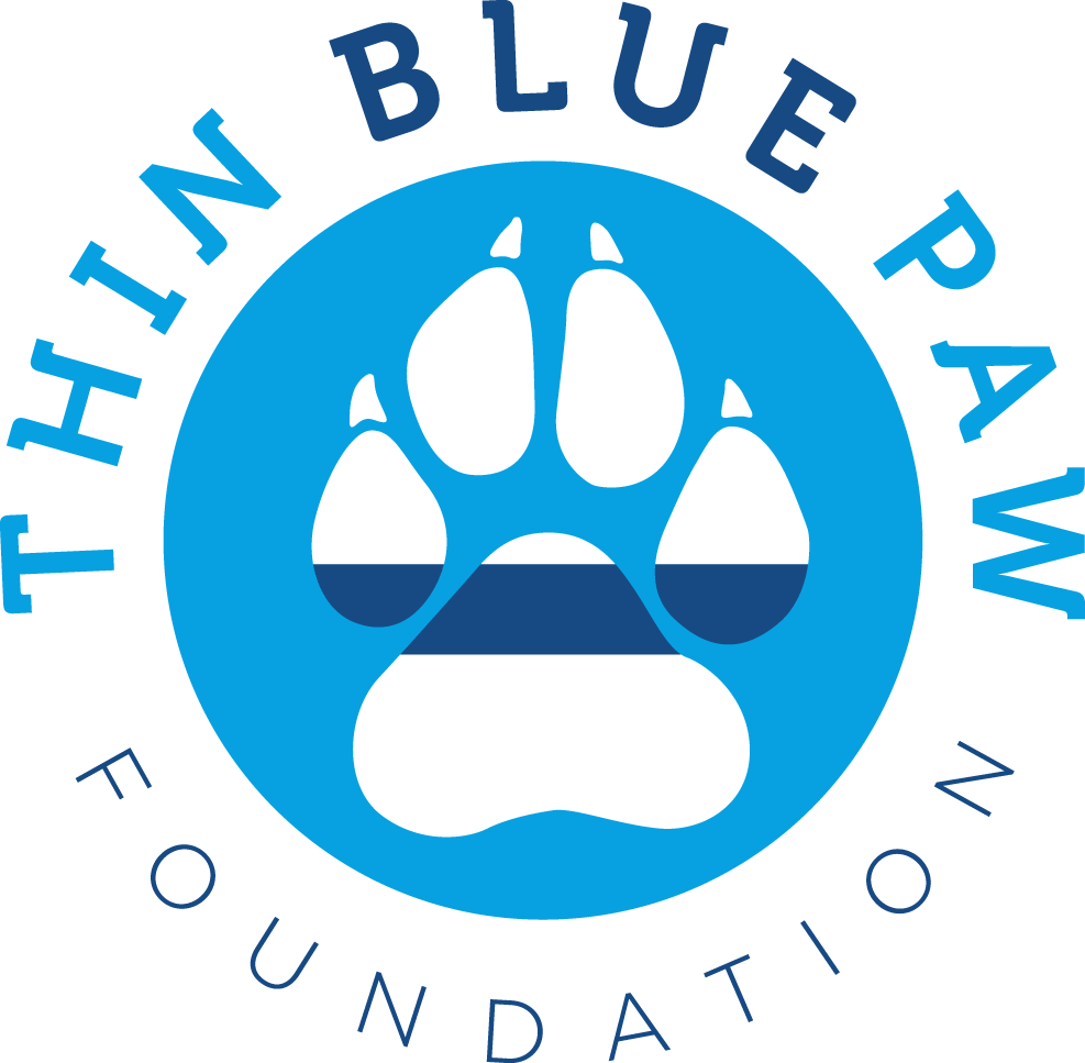 thin blue paw foundation logo