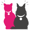 Graphic of two cats