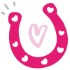 Illustrated horseshoe